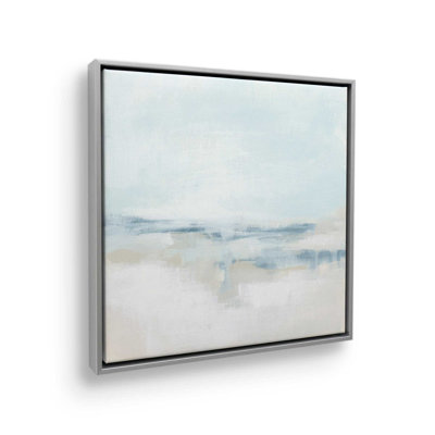 Cloudy Shoreline Hues II Canvas Print