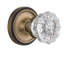 Classic Rosette with Crystal Door Knob-1643764244