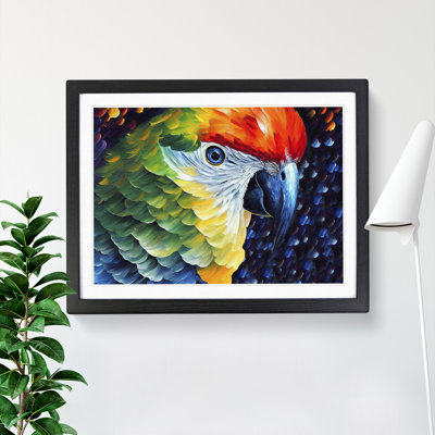 XH1022-6791X Parrot Vol.2 - Single Picture Frame Painting