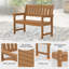 Banc de jardin en aluminium Luria-1727751947