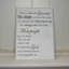 Athislus Text & Numbers Decorative Plaque / Box Sign