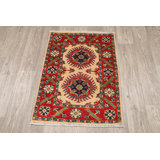 One-of-a-Kind 2'1" X 2'11" Wool Area Rug in Ivory