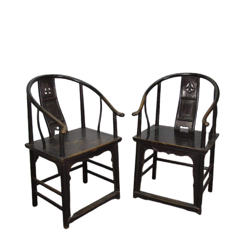Asian Classic Solid Wood Arm Chair