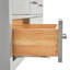 Macmullin 61'' Single Bathroom Vanity with White Quartz Top-1233629325-1233629314