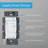 Lutron Caseta Watthite 150 Watt Wattireless Smart-Enabled Dimmer Switch w/Remote Control 1 Pack