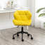 Chaise de bureau pivotante et capitonnée-132998155