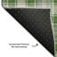Tapis écossais de qualité supérieure lavable à la machine AMF1817-1003272110