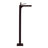 39" Floor Mount Freestanding Ultra High Flow Tub Filler with Sleek Handheld Shower-72933018