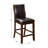 Unique Transitional Dining Chairs Set With Curved Back And Padded Seats
