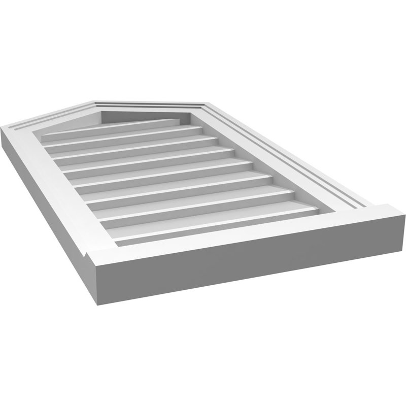Ventilateur à pignon en uréthane non-fonctionnel Signature, H 28 po x l 16 po x P 2 po