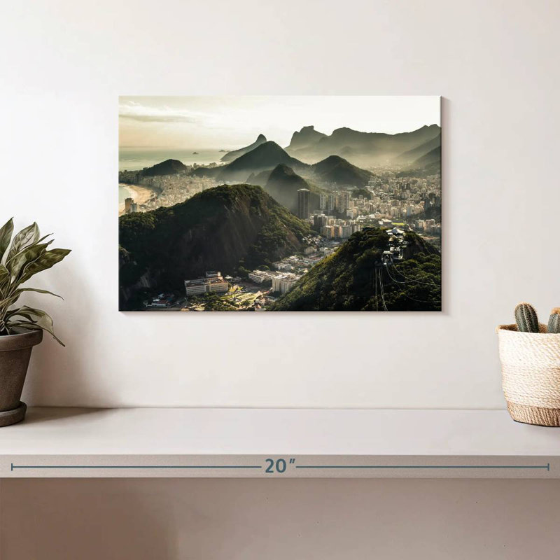 Ravi Mountain Civilization, 8" H x 12" W