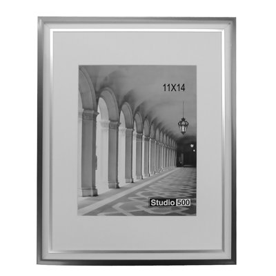 Modern Dark Gun Embossed Picture Frame