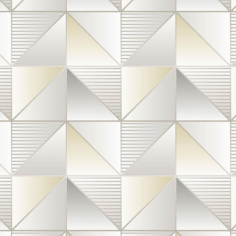 Rouleau de papier peint L 33 pi x l 21 po Adrianno, Crème
