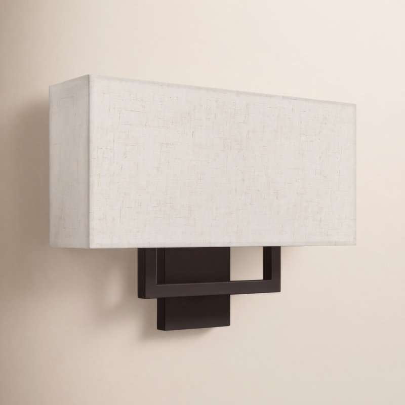 Willow Corner Wall Light, 11.75" H x 13" W x 3.88" D, Bronze