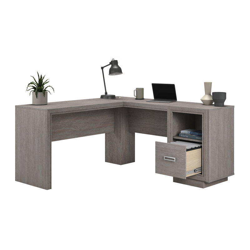 Finition de bureau en L idéale pour le bureau ou le bureau dans la chambre ou le salon