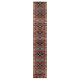 Hand Knotted Wool Area Rug in Cream And Gold