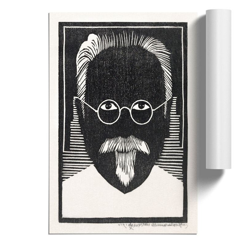 Self Portrait by Samuel de Mesquita - Frameless Print, 30cm H x 21cm W x 0.1cm D