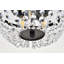 Luminaire bol suspendu unique à 3 lumières avec accents de cristal-1552886174-1552886175