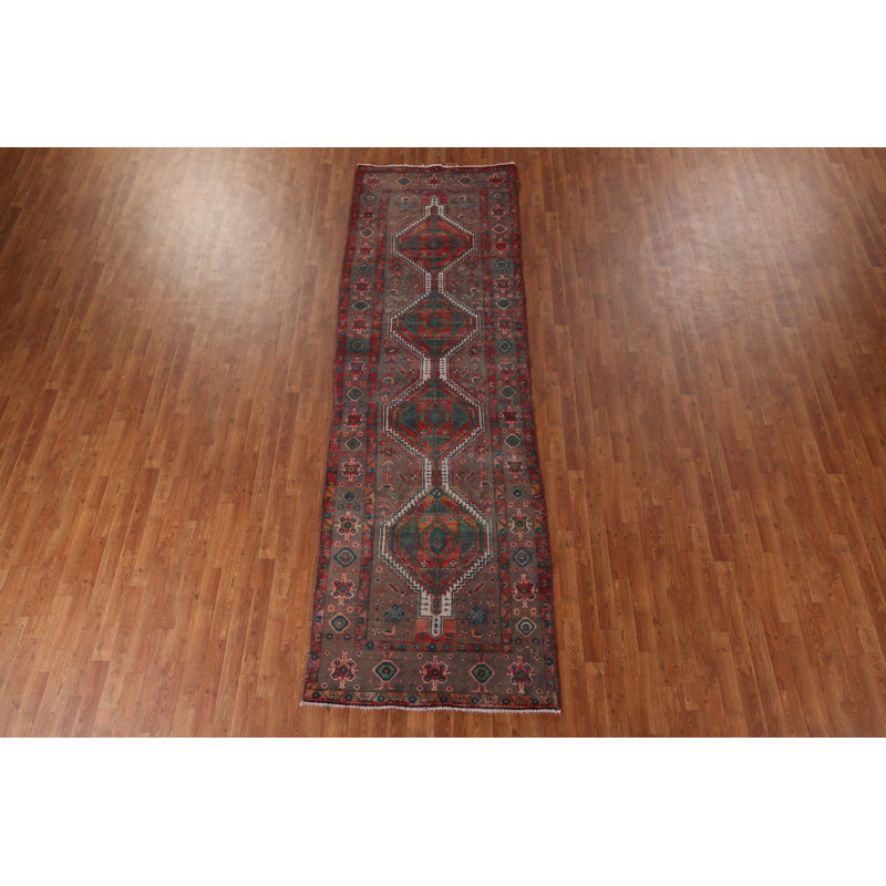 Tapis de couloir rétro 4 x 12