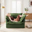 Fauteuil à housse avec 1 grand coussin de dossier et 2 coussins décoratifs-1298483865
