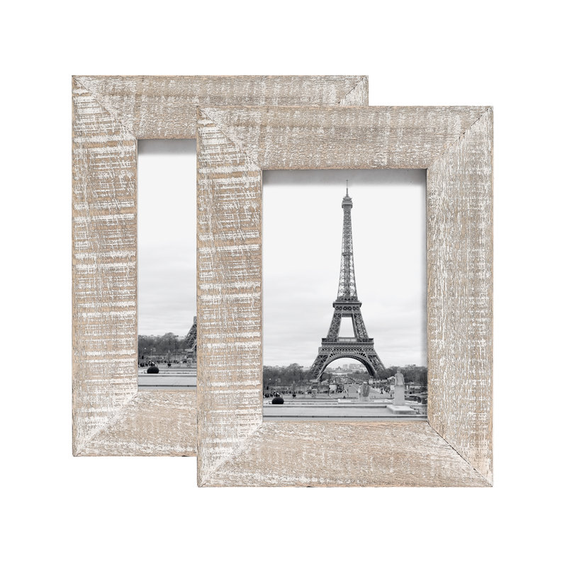 Ensemble de 2 cadres photo Drumsough Gallery, Beige