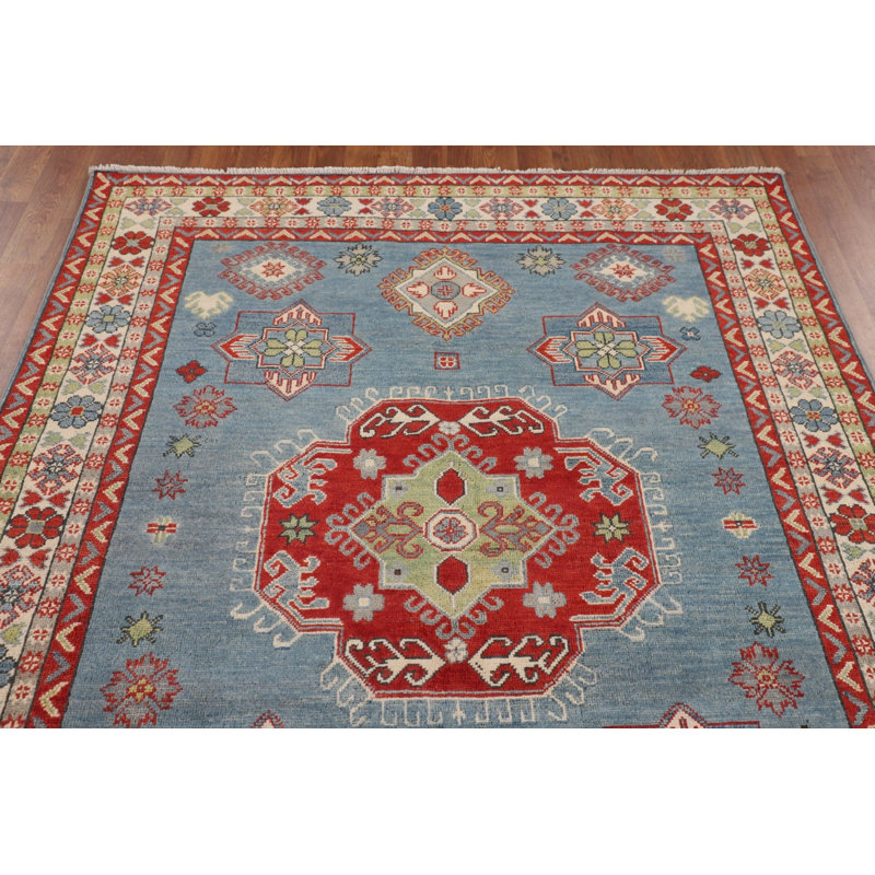 Tapis bleu Kazak