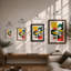 Rhythm Geometric - Framed Print-1067922573-1067922614