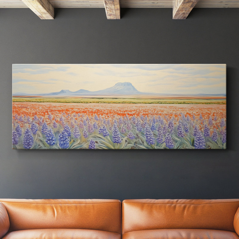 Botanical Series-CCXXVII- Toile tendue avec châssis - Prêt à être accroché, H 12 po x l 30 po