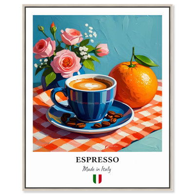 Espresso, reproduction d'art sur toile par Art Remedy