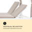 Eremitage 188cm Long Reclining Double Chaise with Cushions-42180023