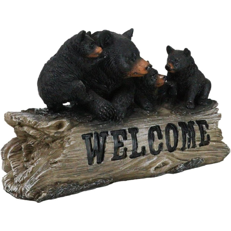 Figurine Rustic Wildlife Forest