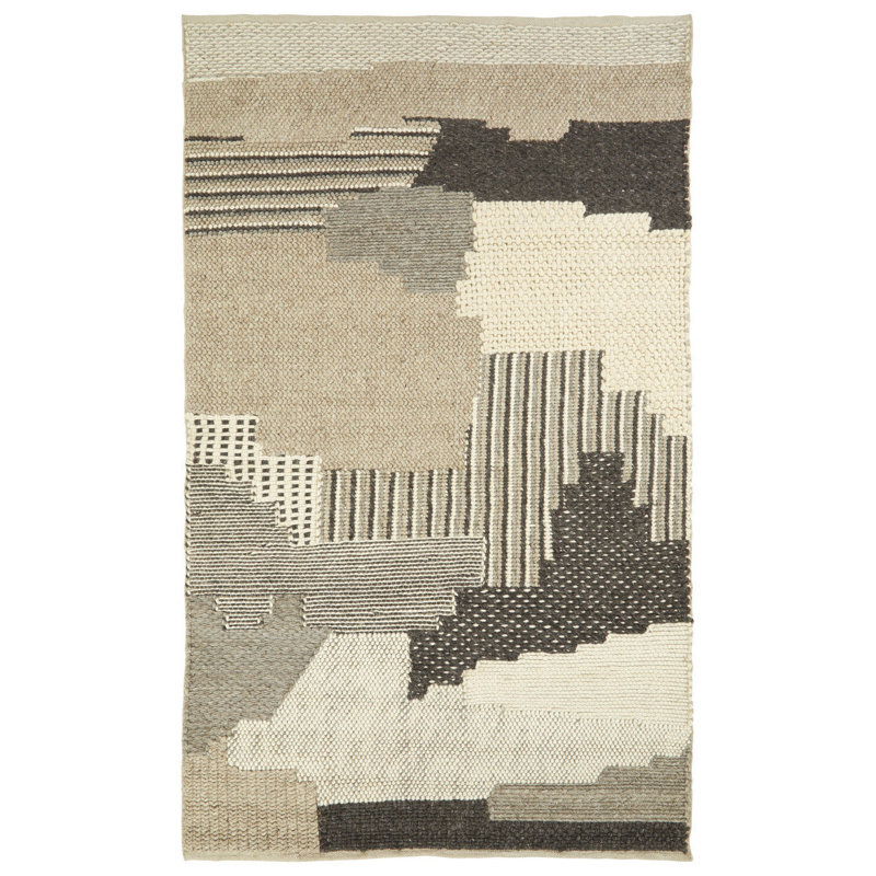 Lykins Patchwork Hand Woven 150cm X 240cm Area Rug