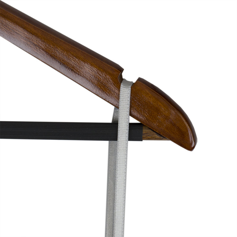 Cintre standard antidérapant, Chêne