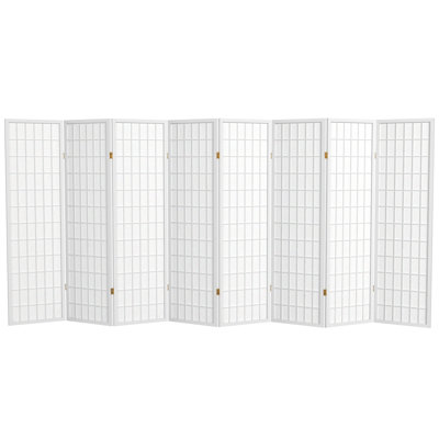 Alex 58.75" Tall Folding Room Divider