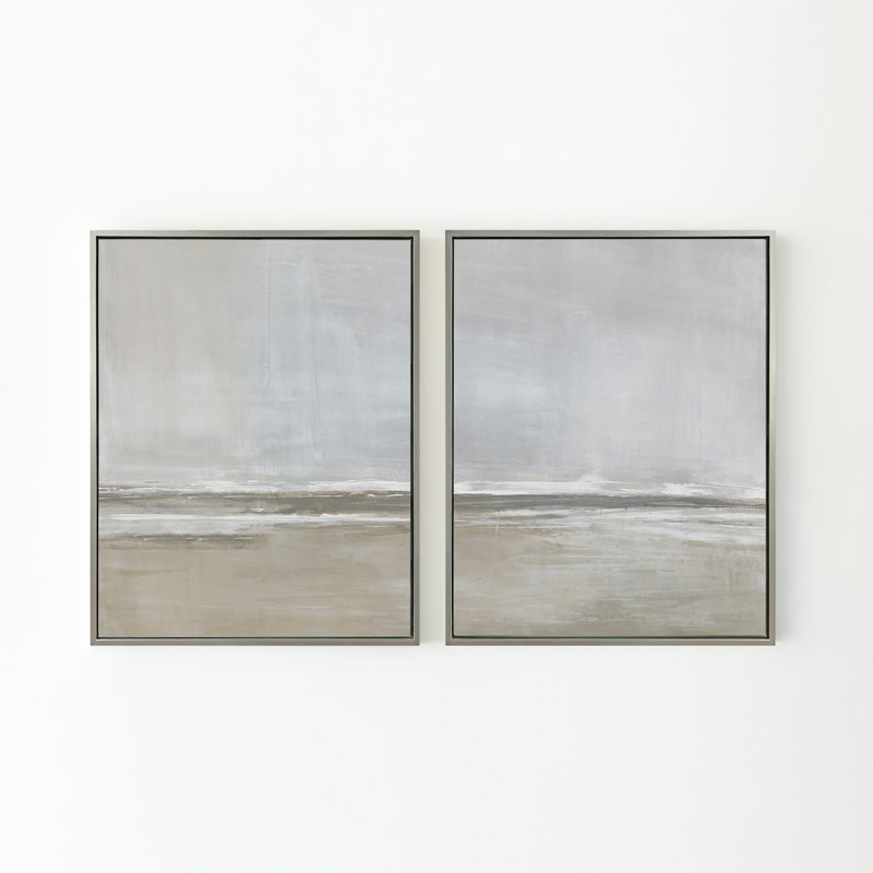 The Walk Print by Carol Benson-Cobb, Silver, 41.5" H x 63" W