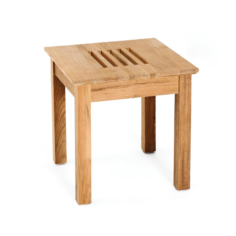 Hamilton Outdoor Square Teak Side Table