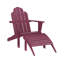 Chaise Adirondack en bois massif Langport-1020799142