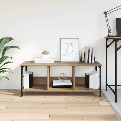 102.01cm W Steel Etagere Bookcase