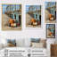 «Pier Weathered Memories IV», reproduction sur toile-91381490-91381491
