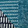 Larsson Geo Machine Woven Teal/Grey Rug