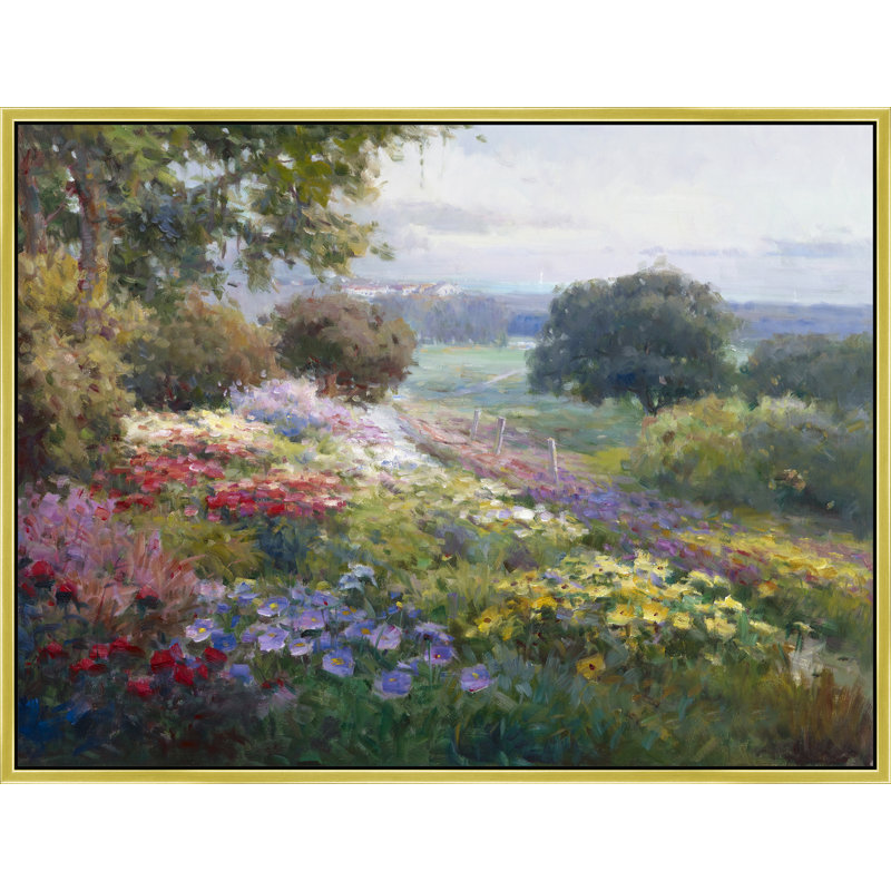 «Hilltop Bloom», H 50 po x l 74 po, Doré