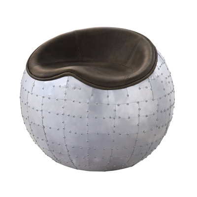 Repose-pieds standard sans accoudoir rond de 23 po Wesley Industrial