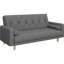 Tufted 3 Seater Sofa Bed-10360754