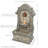 Zenaida Polyresin Weather-Resistant Outdoor Wall Water Fountain with Lights