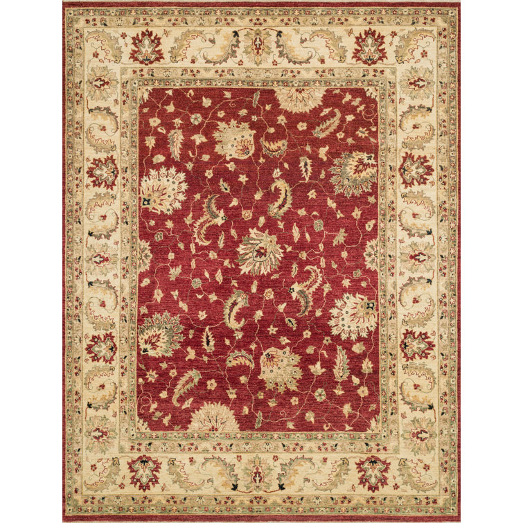 Durden Wool Oriental Area Rug