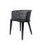 De 2 chaises de salle à manger d'extérieur en fer noir - esthétique et polyvalente pour le patio, la cour, l'assemblage inclus la chaise deux en fer, rouille, idéal requis-786899094