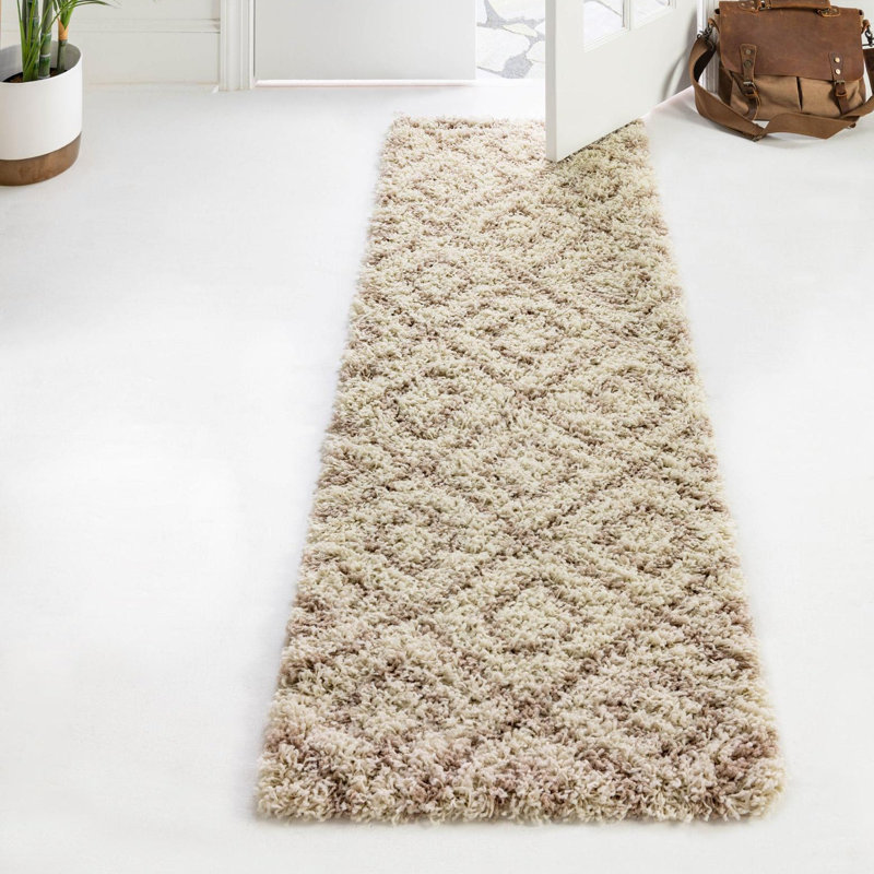 Geometric Indoor Rug, Runner 3'3" x 16'5"