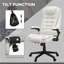 Fauteuil de direction chauffant Crisp White