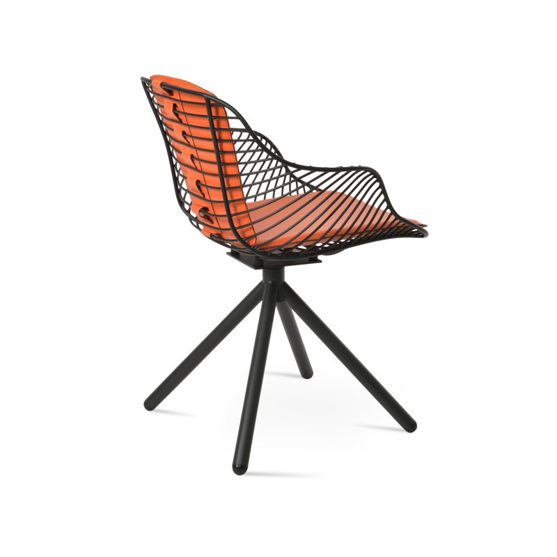Fauteuil Zebra, Orange