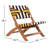Leigha Acacia Outdoor Lounge Chair